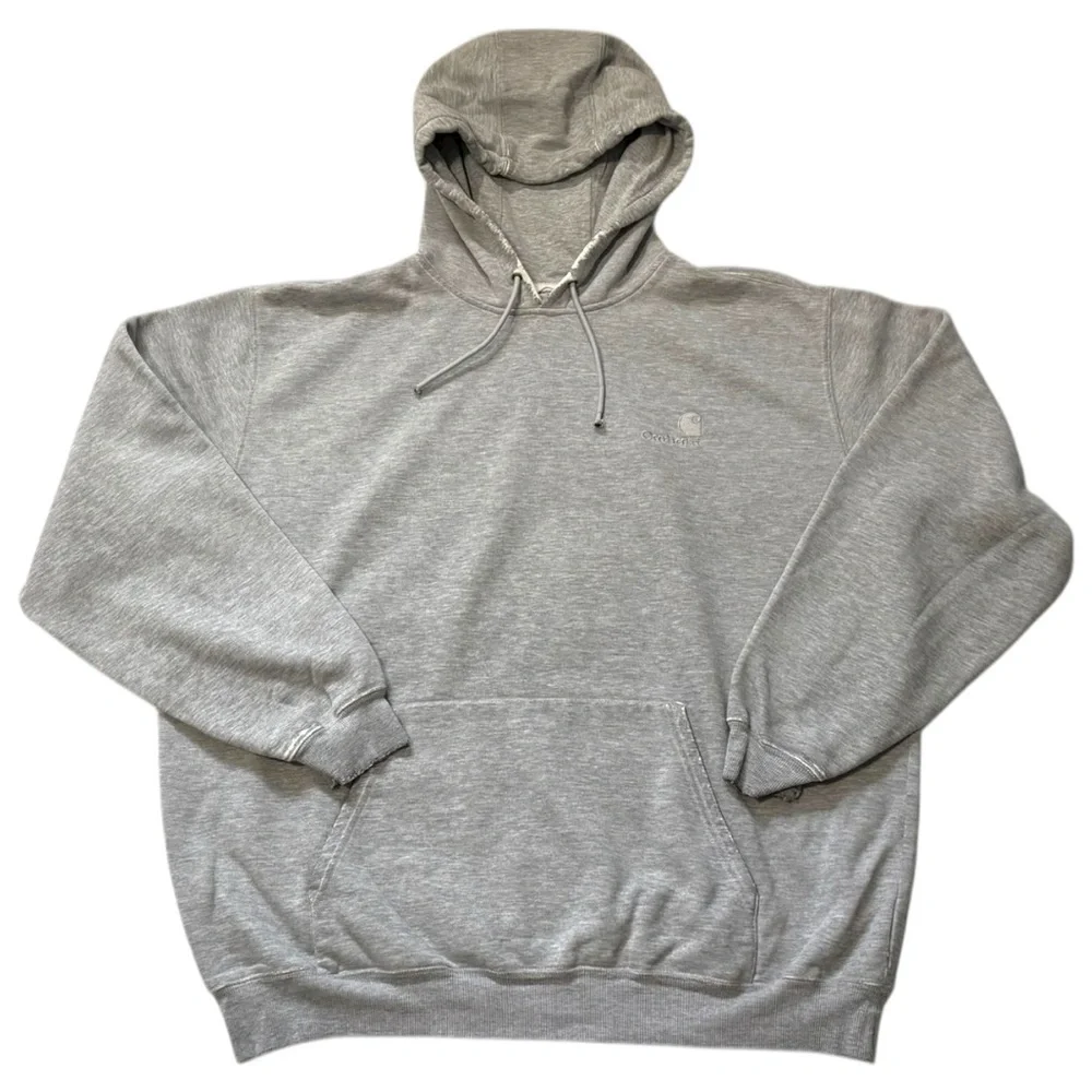 VTG Carhartt Men's Midweight Hooded‎ Pullover Sweatshirt  - XL